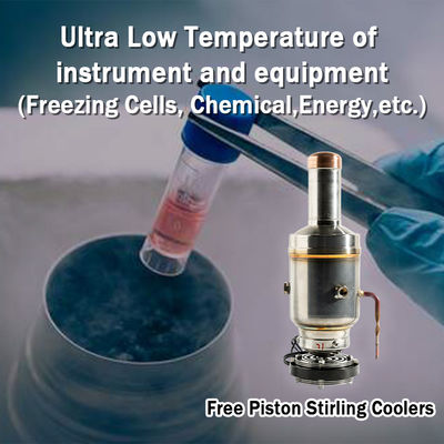 Free-Piston Stirling Engine ULT Storage Freezer -130C for Vaccine and Cell Preservation