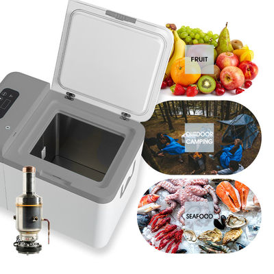 Car 25L 12V/24V Deep Cold Storage Portable Refrigerator -45C Ultra Low Temperature